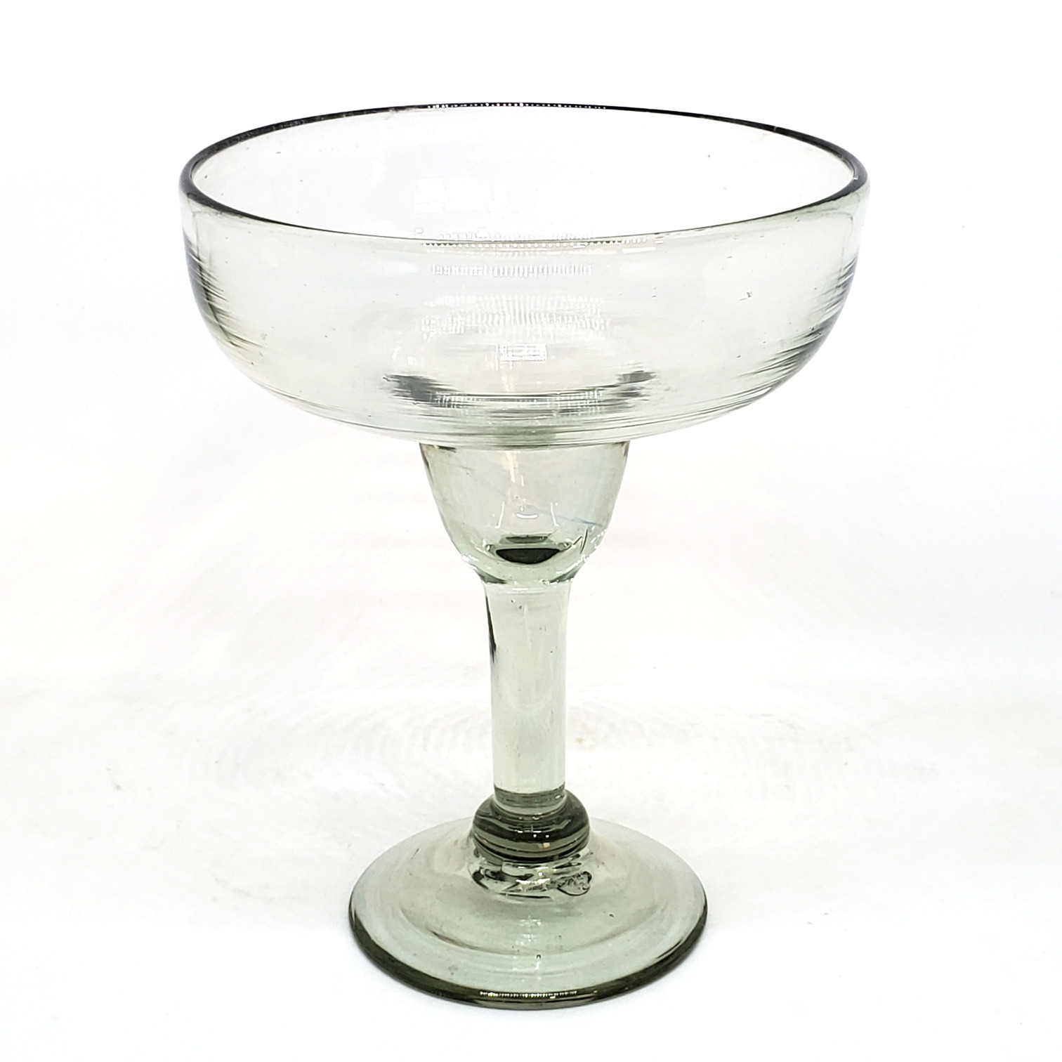 MEXICAN GLASSWARE / Clear 14 oz Margarita Glasses (set of 4)